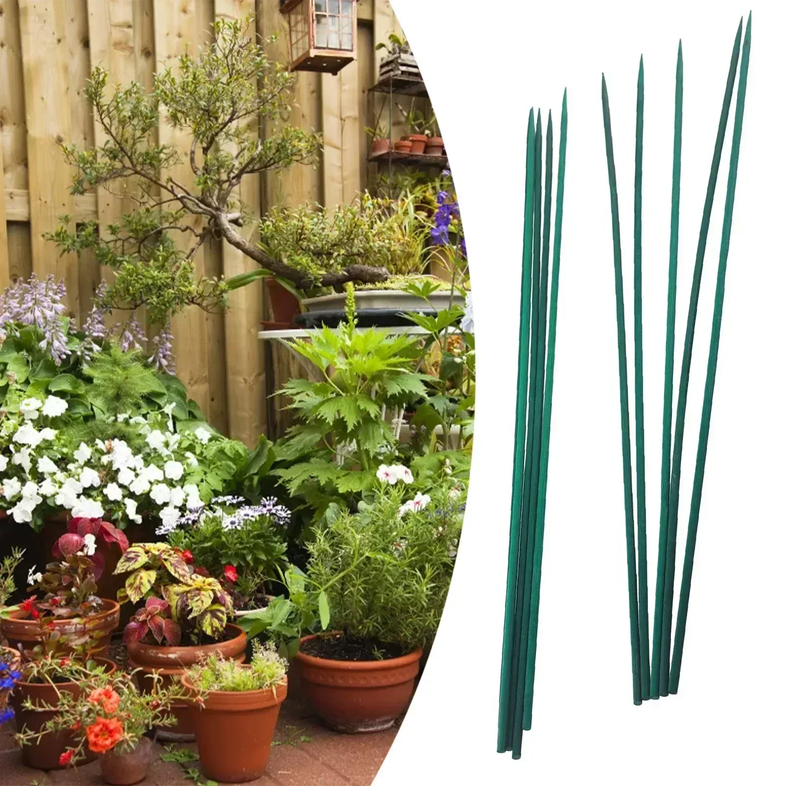 ガーデニング用植物サポートキット,木の棒,緑の竹植物サポート - Plant Parent Tools のレビューと価格