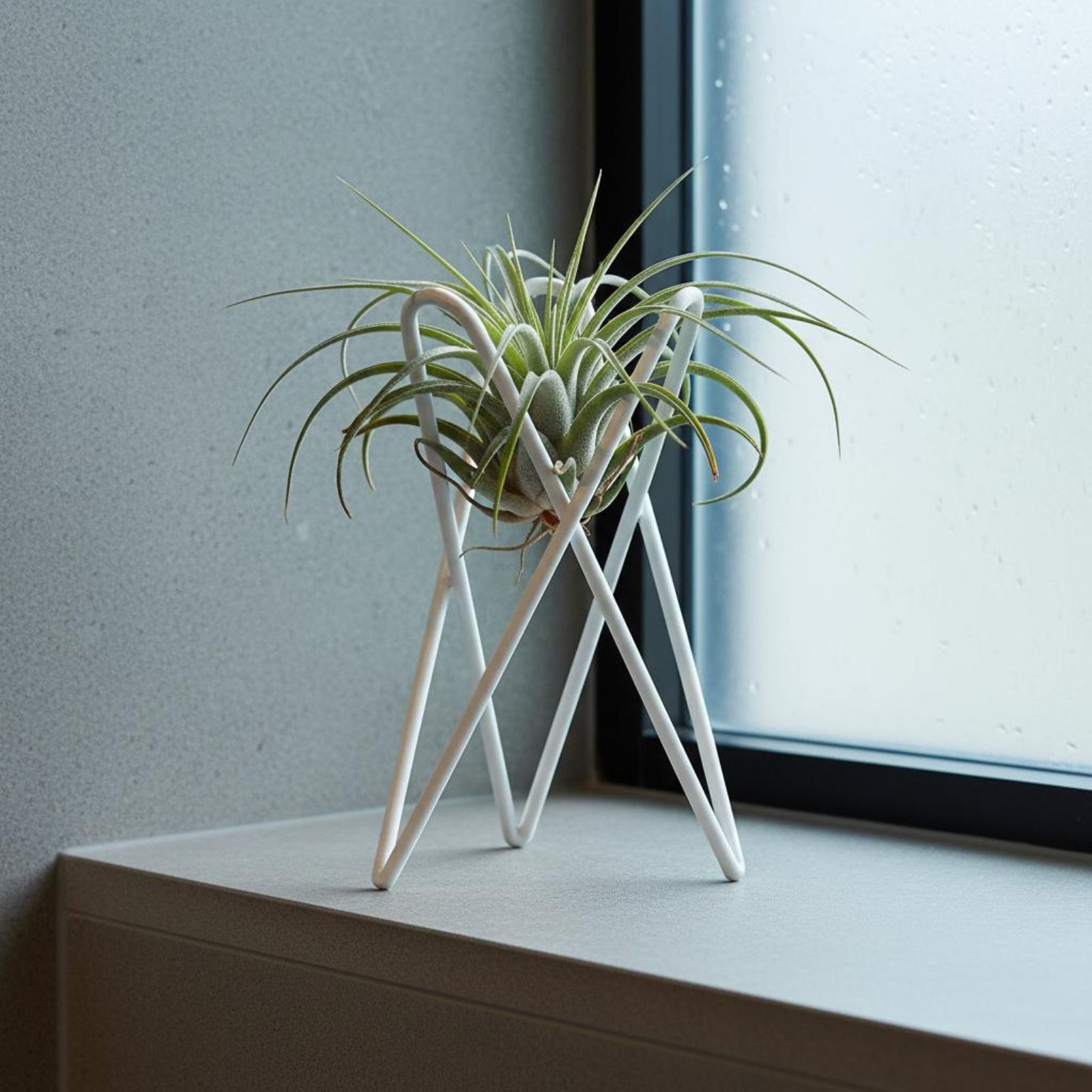 エアプランツスタンド ミニマリストデザイン エアプランツホル - Air Plant Tillandsia のレビューと価格