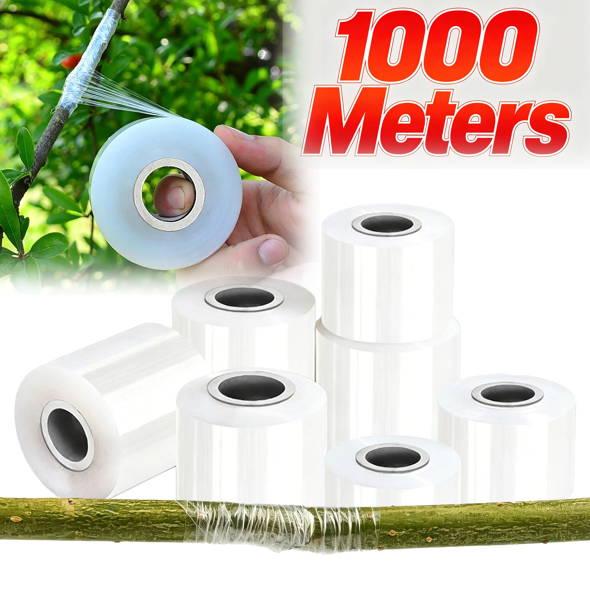 自己粘着性PE接木テープロールフィルム分解性パラフィルム苗床 - Plant Parent Tools のレビューと価格